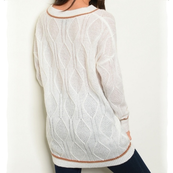 S or M left***Ivory wool mohair Sweater - Picture 2 of 8